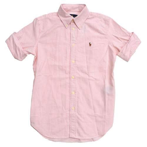 Ralph Lauren Womens Button Down Oxford Short Sleeve Shirt Pony Logo New Nwt Black Friday Deals